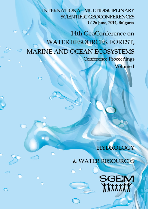 SGEM International Multidisciplinary Scientific GeoConference EXPO Proceedings; 14th SGEM GeoConference on WATER RESOURCES. FOREST, MARINE AND OCEAN ECOSYSTEMS